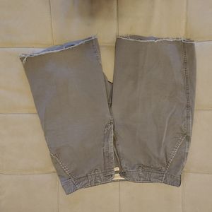 Cutoff style shorts, size 34 "aged khaki,